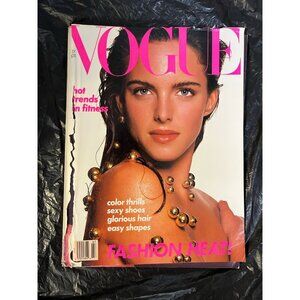 Vogue July 1988 Susan Miner Photo by Richard Avedon Patrick Swayze Robin Wright